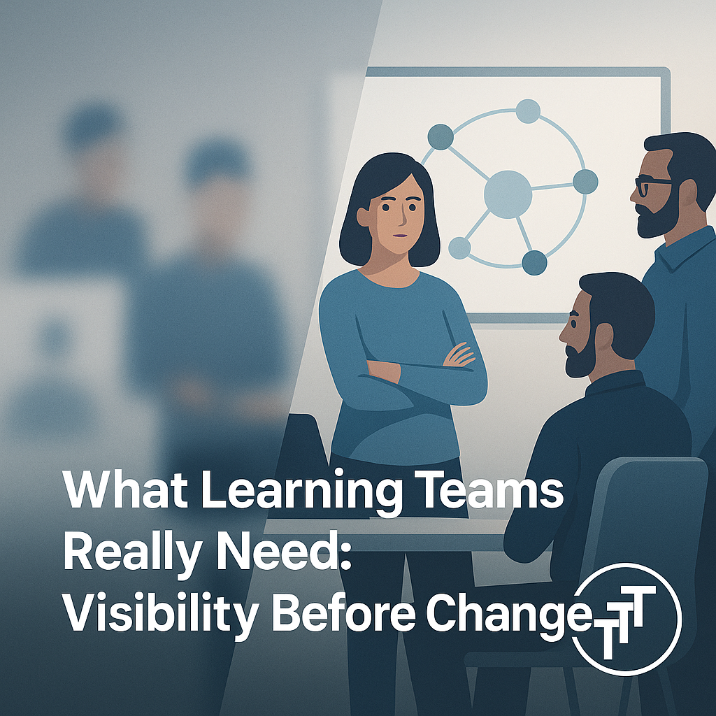 Visibility Before Change: What Learning Teams Really Need